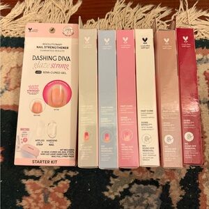 Dashing Diva Glaze Strong Semi-Cured Gel Starter Kit - Pink